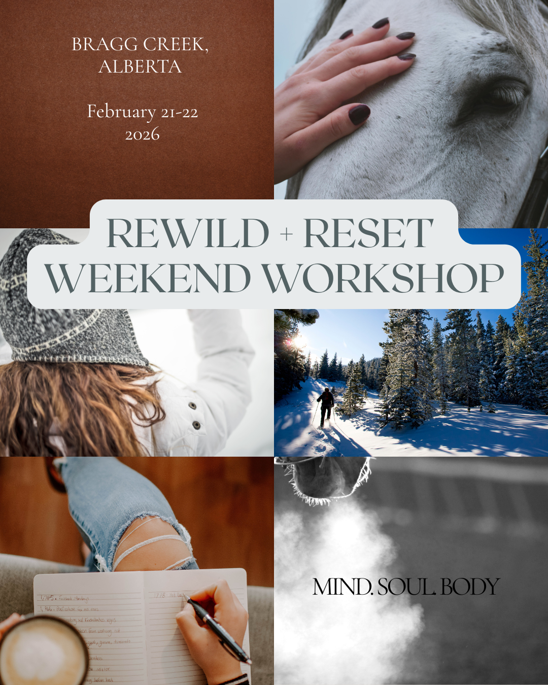 Rewild & Reset Winter Series - Saturday and Sunday Weekend Bundle